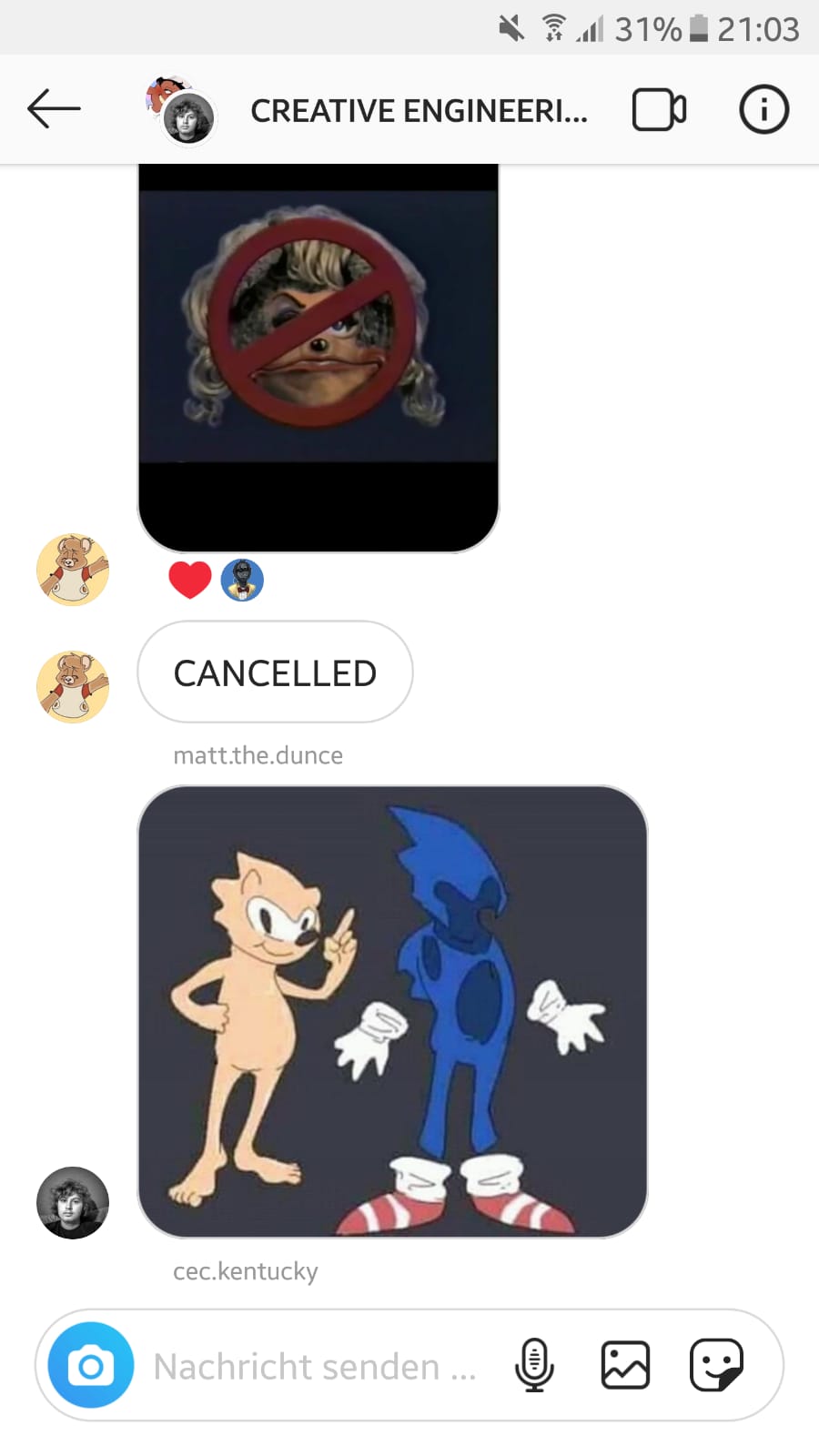 typical chat